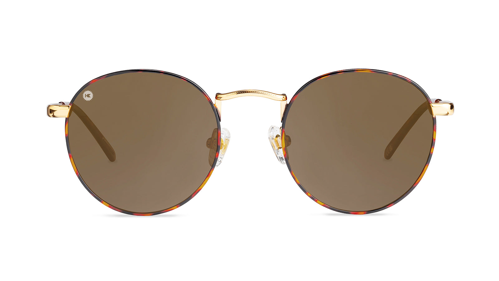 Fiber Golden,Black Golden Frame Blue Multi Color Lens Round Sunglasses at  Rs 35 in Delhi